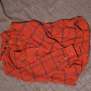 Orange flannel